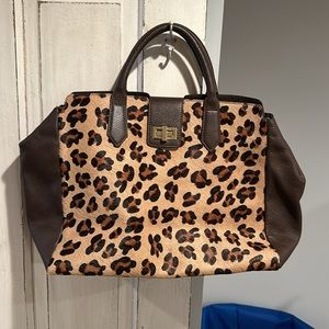 A.Bellucci fur & leather purse. Maybe used once